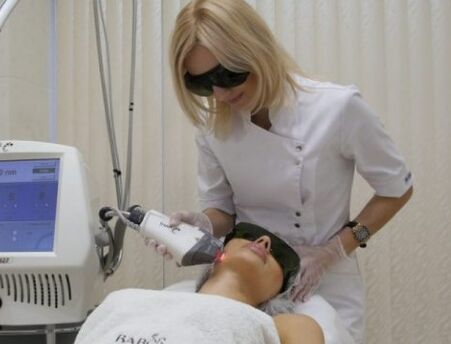 De Laser huet ganz extensiv Benotzung